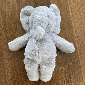 POTTERY BARN grey elephant plush toy